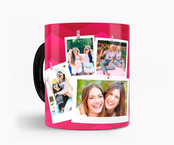 Caneca Mágica Presente Melhor Amiga Amizade com Fotos