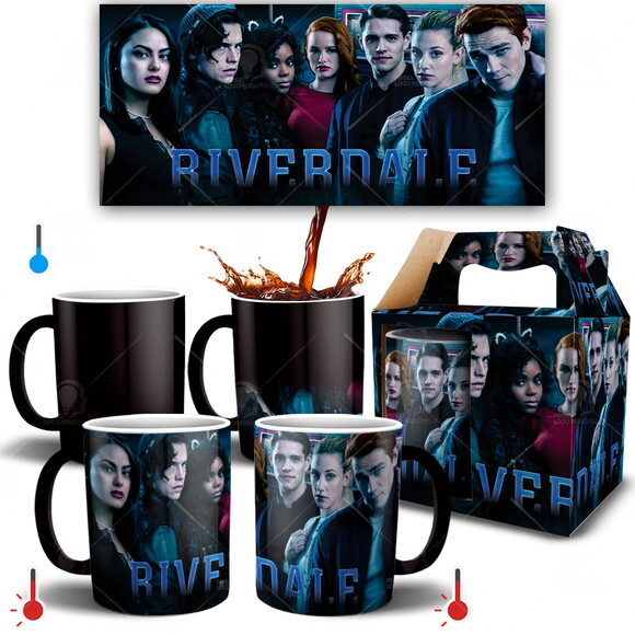 Caneca Mágica Riverdale Série seriado + Caixinha