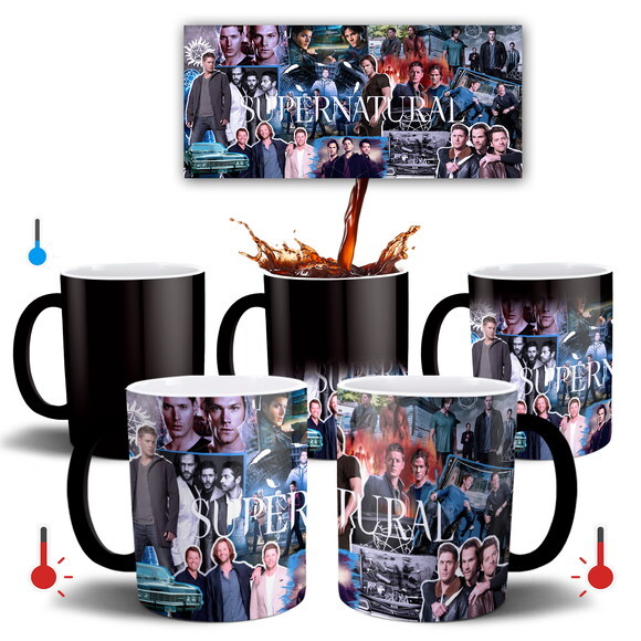 Caneca Mágica Série Supernatural Cenas