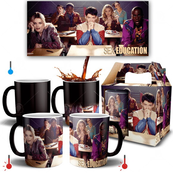 Caneca Mágica Sex Education Série Netflix + Caixinha