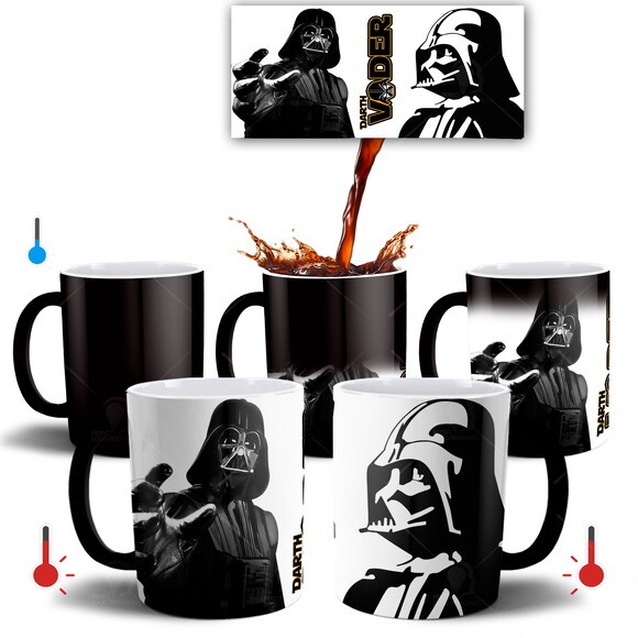 Caneca Mágica Star Wars Darth Vader