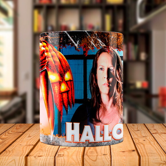 Caneca Mágica Terror Halloween Clássico com Nome