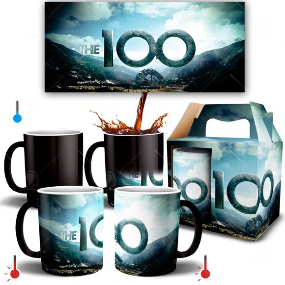 Caneca Mágica The 100 Série seriado Netflix + Caixinha