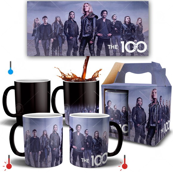 Caneca Mágica The 100 Série seriado Netflix + Caixinha