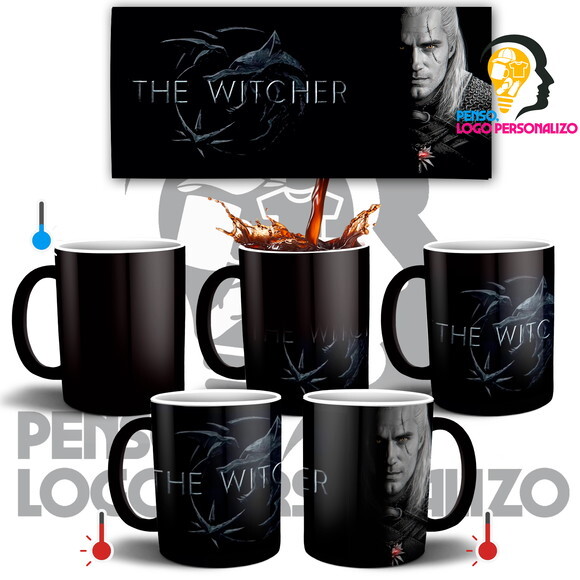 Caneca Mágica The Witcher Série Netflix game Jogo #004