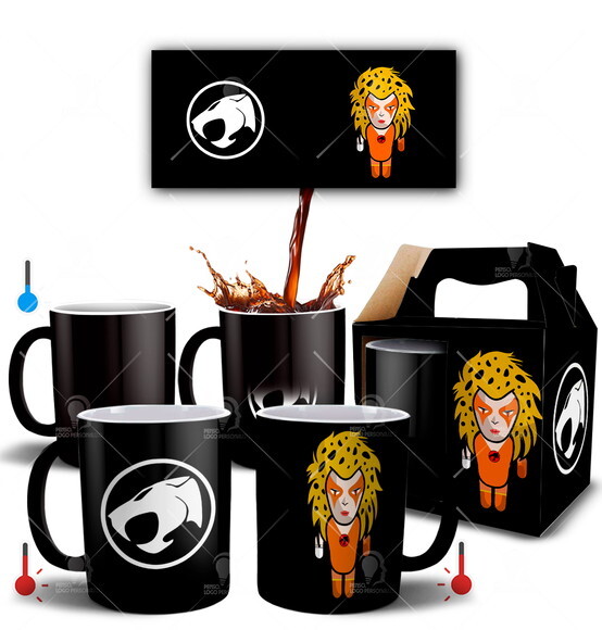 Caneca Mágica ThunderCats Cheetara + Caixinha