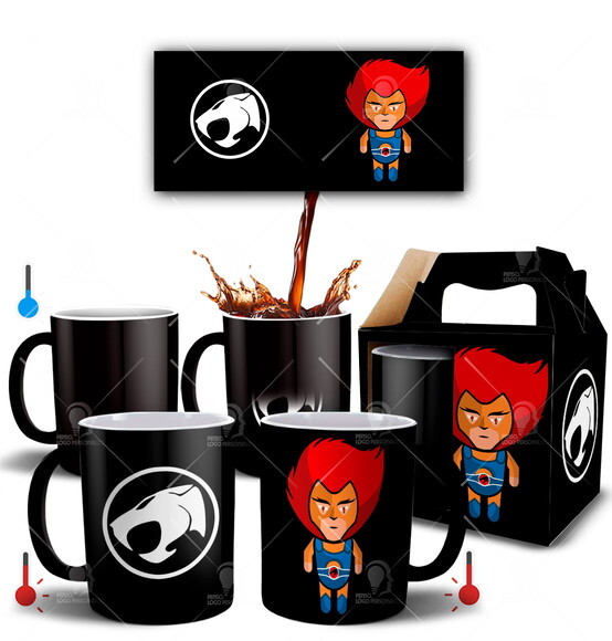 Caneca Mágica ThunderCats Lion-O + Caixinha