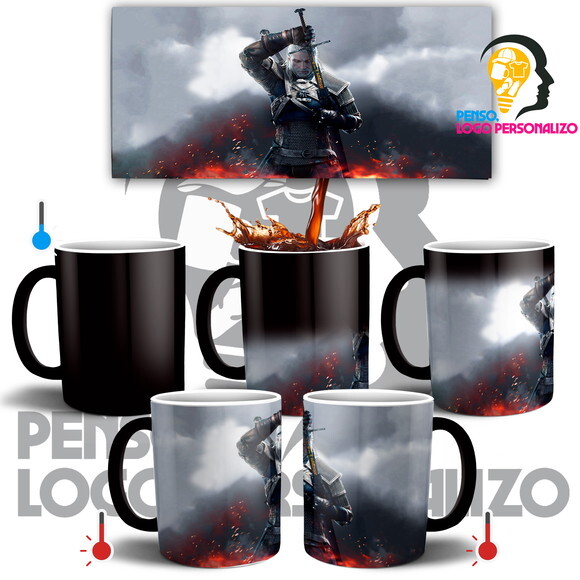 Caneca Mágica The Witcher Série Netflix game Jogo #006