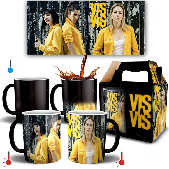 Caneca Mágica Vis a Vis seriado Netflix + Caixinha