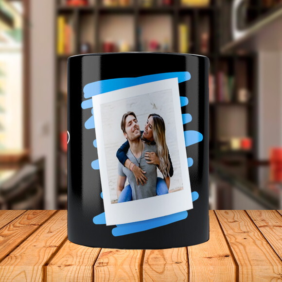 Caneca Melhor Namorado do Mundo com Nome e Foto