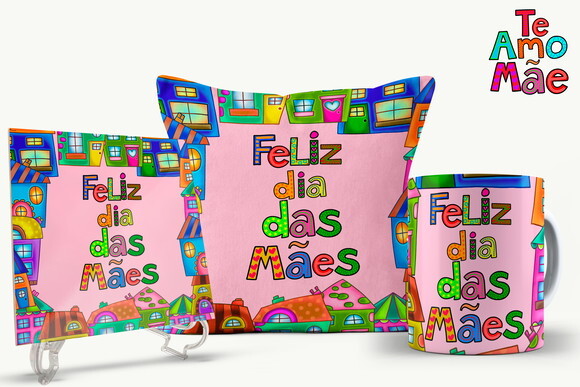 Caneca Personalizada + kit Feliz dia das Mães