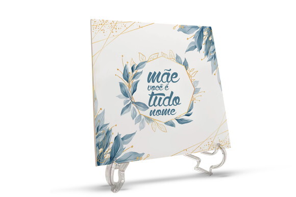 Caneca Personalizada + kit Mãe Você é Tudo com Nome