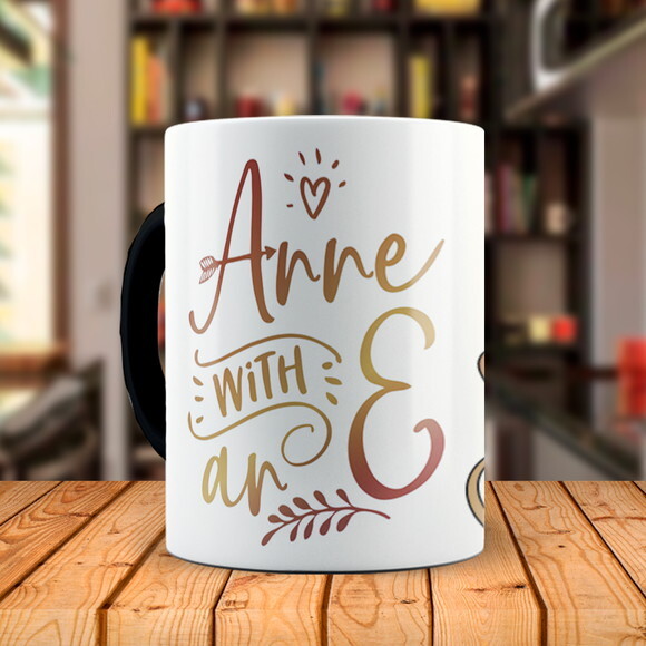 Caneca Personalizada + Kit Série Anne With An e com Nome