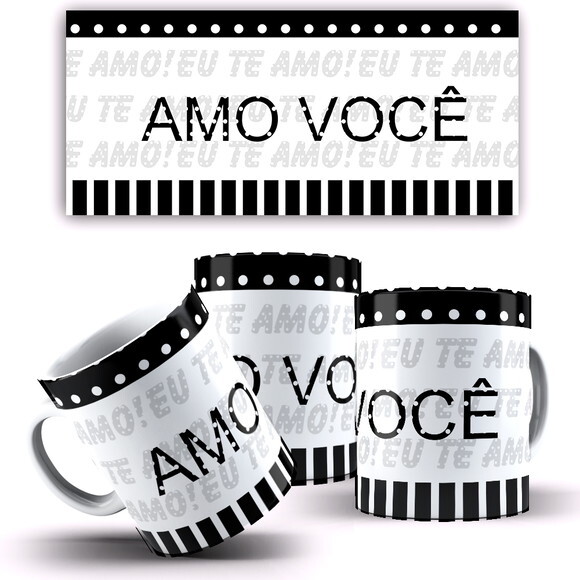 Caneca Personalizada Amo Você Te Amo!!!