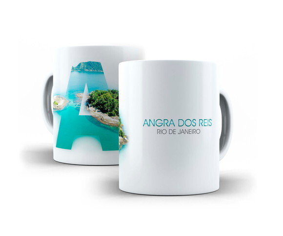 Caneca Personalizada Angra Do Reis Rio De Janeiro