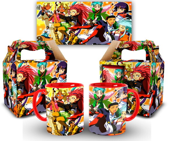 Caneca Personalizada Anime Tenchi Muyo + Caixinha 1 unidade