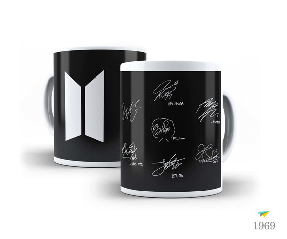 Caneca Personalizada Banda Bts Kpop #3