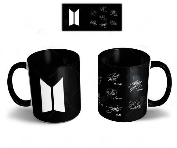 Caneca Personalizada Bts K-pop - Mod 001
