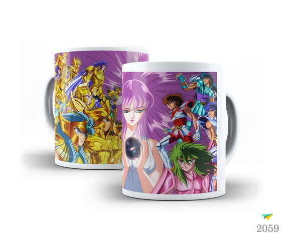 Caneca Personalizada Cavaleiros do Zodíaco #4