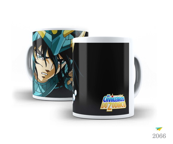 Caneca Personalizada Cavaleiros do Zodíaco #11