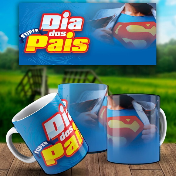 Caneca Personalizada DIa dos Pais Presente + Caixinha #16