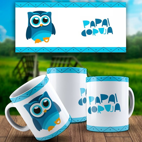 Caneca Personalizada DIa dos Pais Presente + Caixinha #9