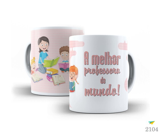 Caneca Personalizada Dia Dos Professores 10 unidades