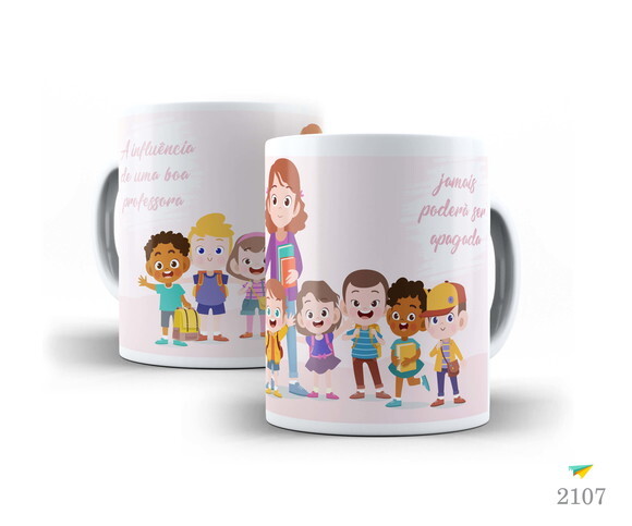 Caneca Personalizada Dia Dos Professores 10 unidades