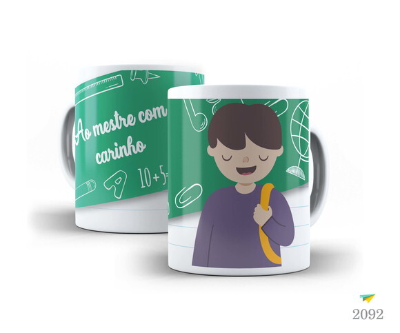 Caneca Personalizada Dia Dos Professores 10 unidades