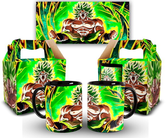 Caneca Personalizada Dragon Ball Super Broly + Caixinha #25!