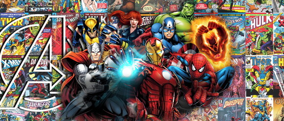 Caneca Personalizada E Azulejo Marvel Avengers Vingadores!!!