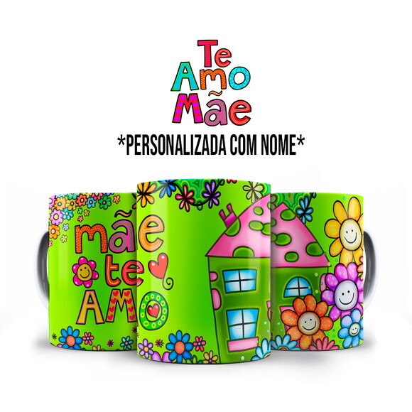 Caneca Personalizada Florida Mãe Te Amo