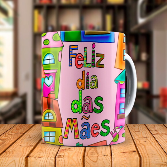 Caneca Personalizada Florida Feliz dia das Mães