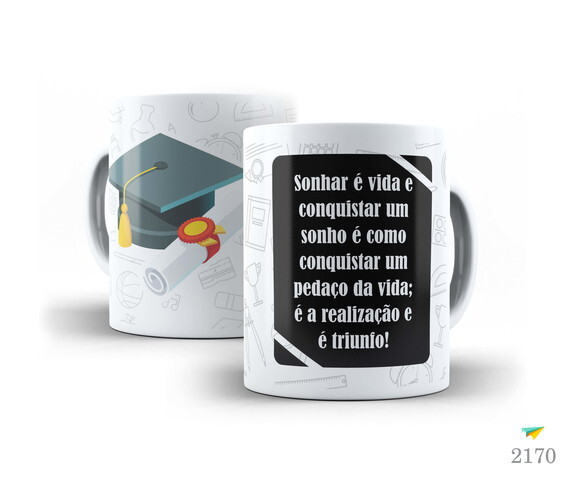 Caneca Personalizada Formatura Faculdade 2019 + Caxinha #10