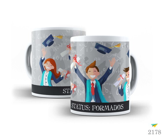 Caneca Personalizada Formatura Faculdade 2019 + Caxinha #18