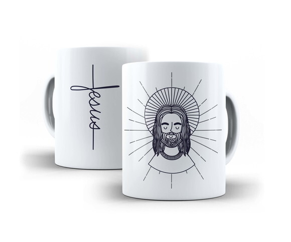 Caneca Personalizada Gospel Jesus Cristo Fé #06