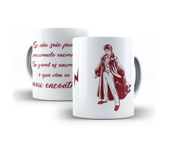 Caneca Personalizada Harry Potter + Caixinha #07