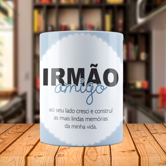Caneca Personalizada Irmão Amigo