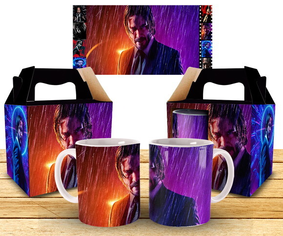 Caneca Personalizada John Wick + Caixinha !! Mega Oferta!!#6