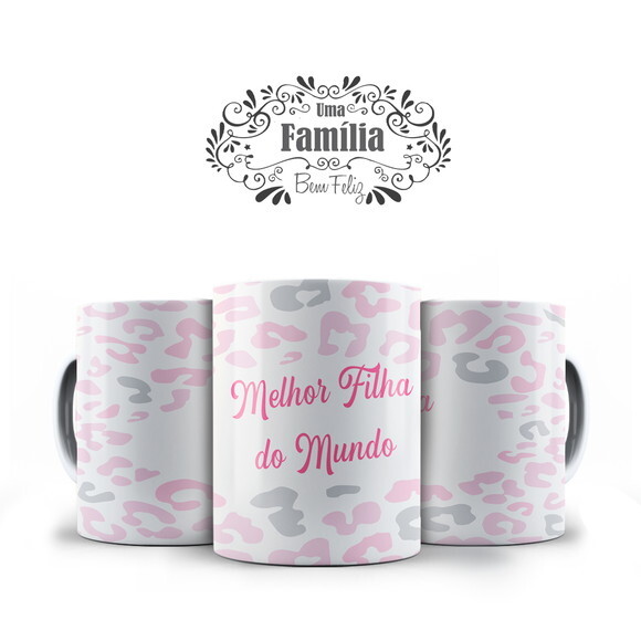 Caneca Personalizada Melhor Filha do Mundo