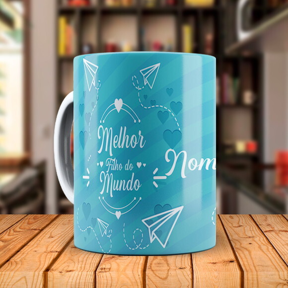Caneca Personalizada Melhor Filho do Mundo