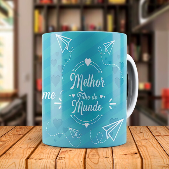 Caneca Personalizada Melhor Filho do Mundo