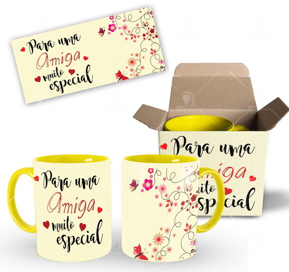 Caneca Personalizada Melhores amigas Para uma Amiga Especial