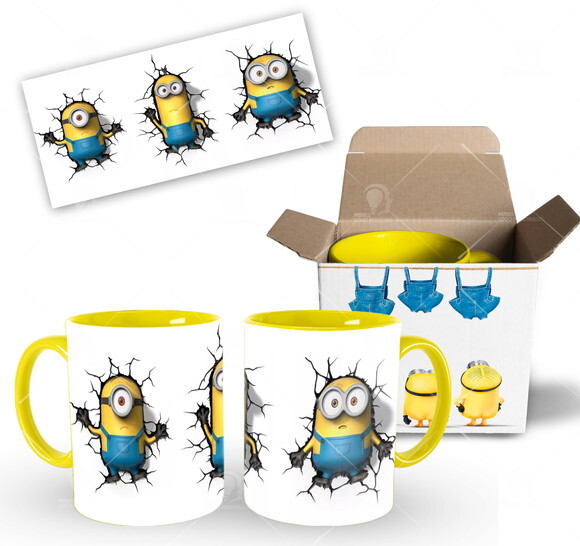 Caneca Personalizada Minions Meu Malvado Favorito -Mod 001