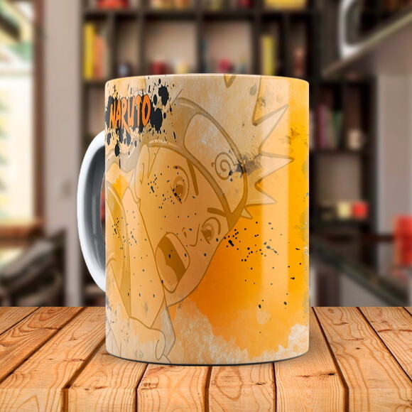 Caneca Personalizada Naruto com Nome