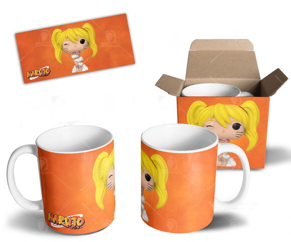 Caneca Personalizada Naruto Jutsu Sexy + Caixinha
