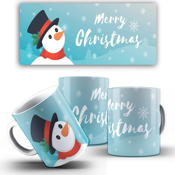 Caneca Personalizada Natal Papai Noel + Caixinha Noel mod 12