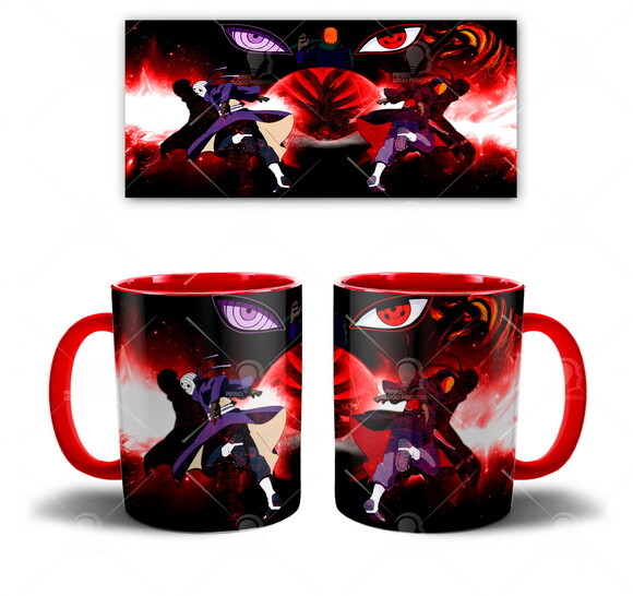 Caneca Personalizada Obito Uchiha Naruto Shippuden