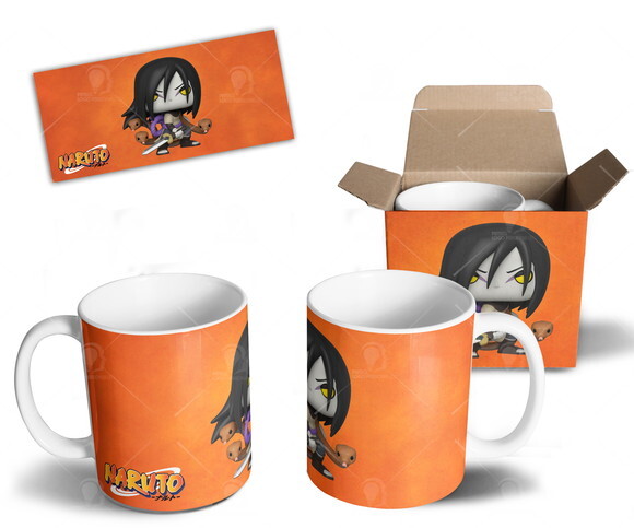 Caneca Personalizada Orochimaru Funko + Caixinha