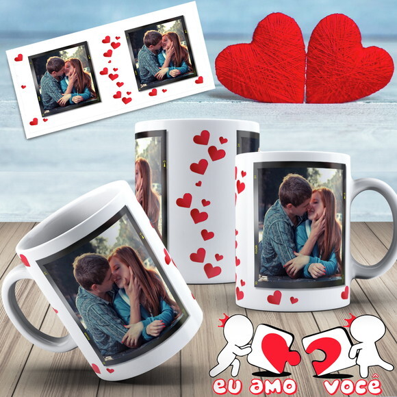 Caneca Personalizada para Namorados c\ sua foto+caixinha #4